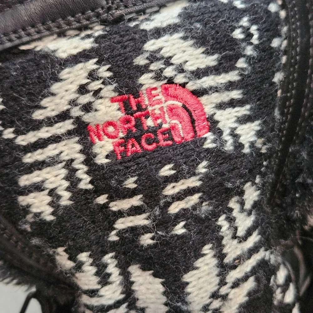 The North Face Shellista Black and Pink Tall Insulated Snow Boots Women's 8.5US